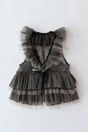 Frill Tulle Vest