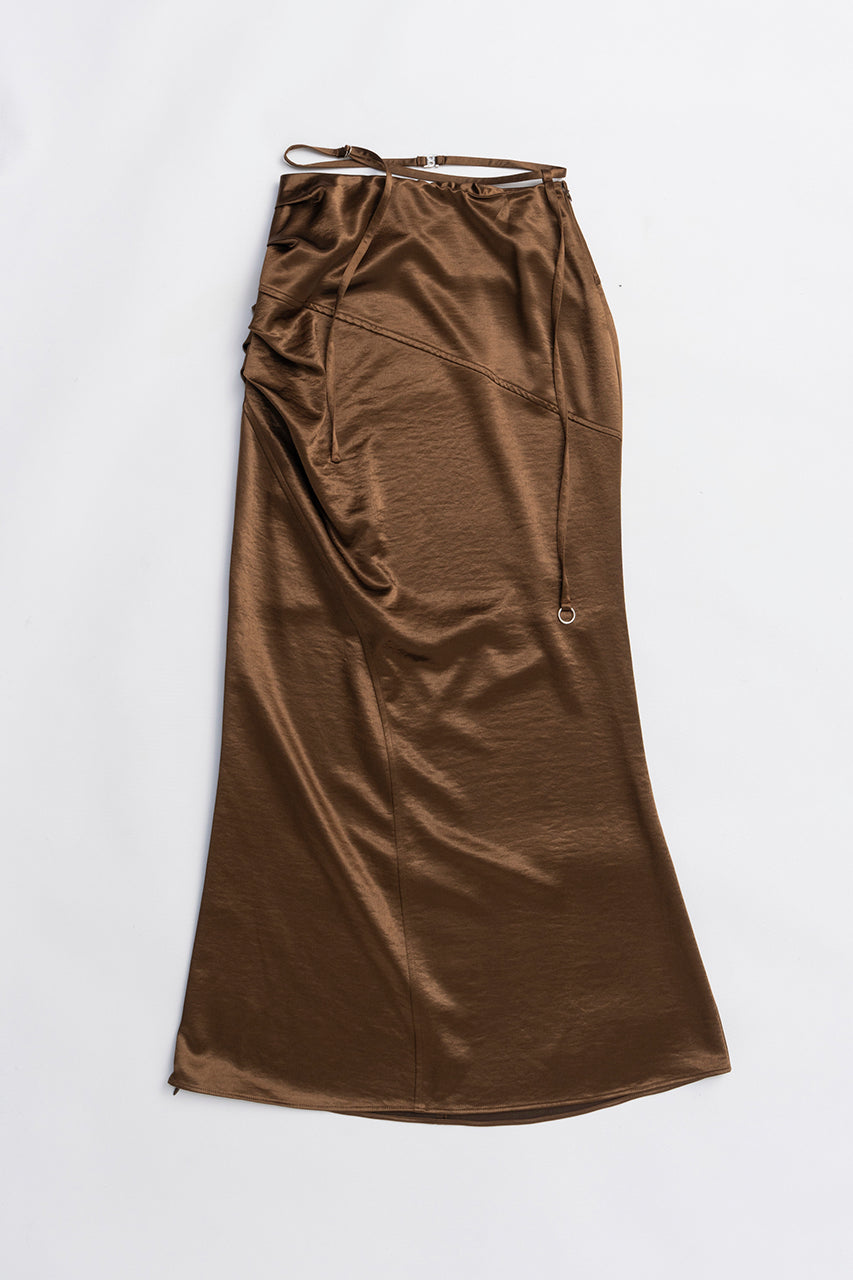 Satin Long Skirt - 2025 WINTER