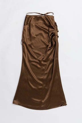Satin Long Skirt - 2025 WINTER