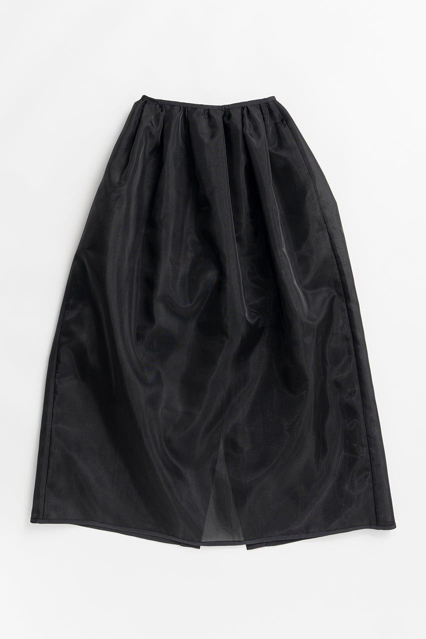 Hard Mesh Maxi Skirt - 26SUMMER