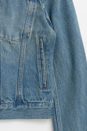 Structured Denim Jacket - 2026AUTUMN