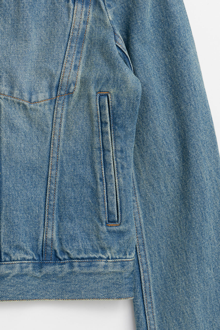 Structured Denim Jacket - 2026AUTUMN