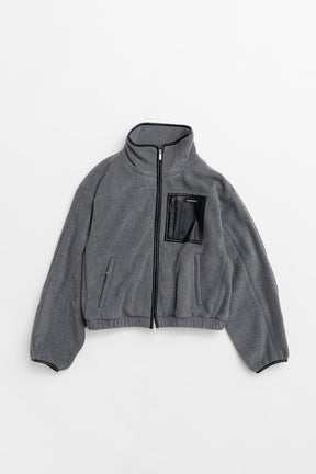 Cropped Fleece Jacket - 2026AUTUMN