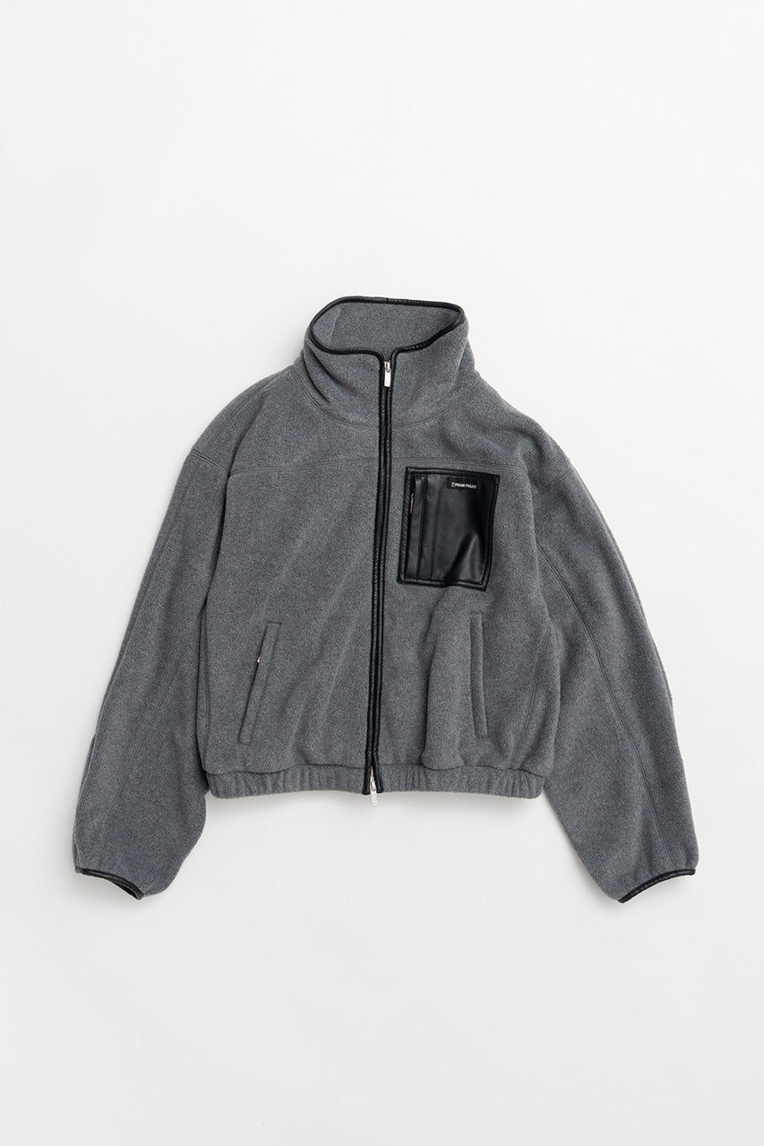 Cropped Fleece Jacket - 2026AUTUMN