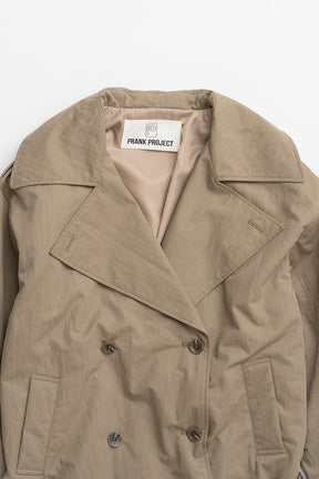 Boxy Middle Trench Coat - 2026AUTUMN