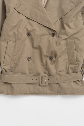 Boxy Middle Trench Coat - 2026AUTUMN