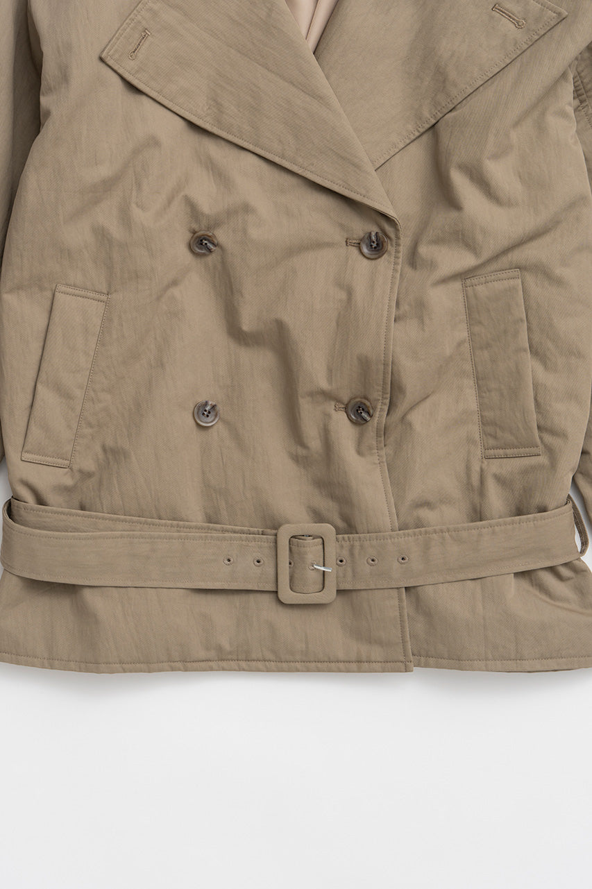 Boxy Middle Trench Coat - 2026AUTUMN