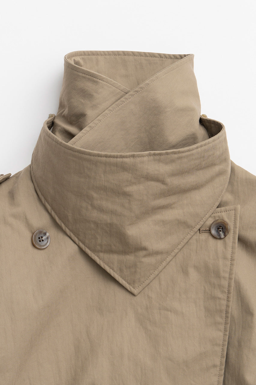 Boxy Middle Trench Coat - 2026AUTUMN