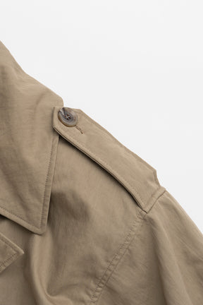 Boxy Middle Trench Coat - 2026AUTUMN