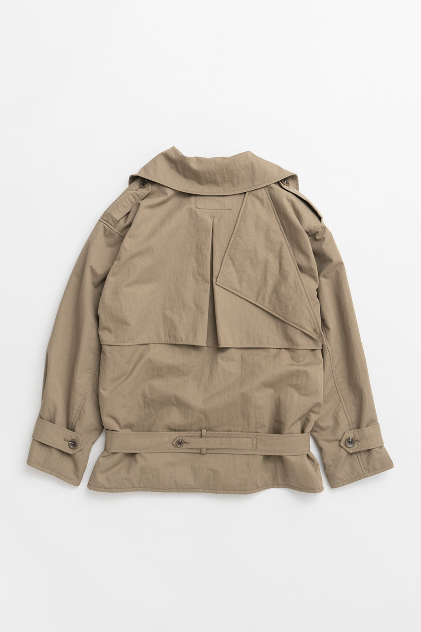 Boxy Middle Trench Coat - 2026AUTUMN