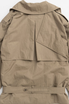 Boxy Middle Trench Coat - 2026AUTUMN
