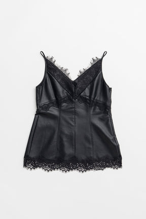 V-Neck Lace Camisole - 2026AUTUMN