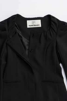 Square neck jacket - 2025 AUTUMN