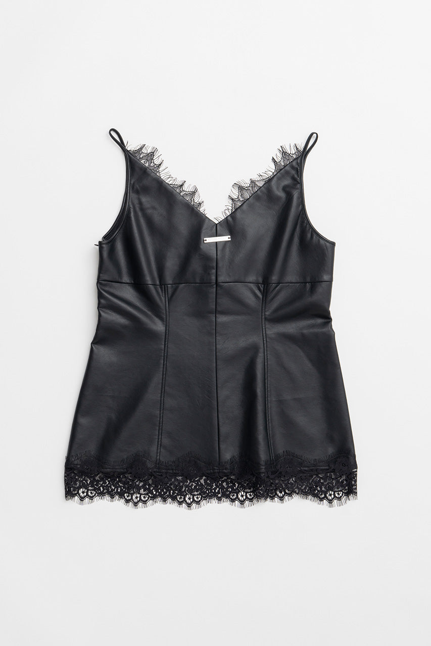 V-Neck Lace Camisole - 2026AUTUMN