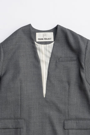 V-neck Narrow Jacket Pullover - 2025 AUTUMN