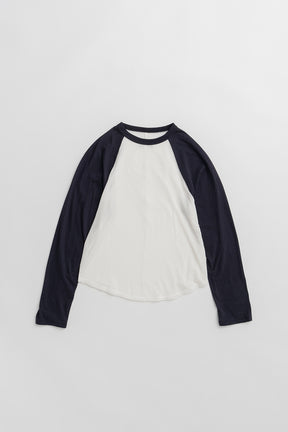Cashmere Silk Raglan Long Sleeve T-Shirt - 2026AUTUMN
