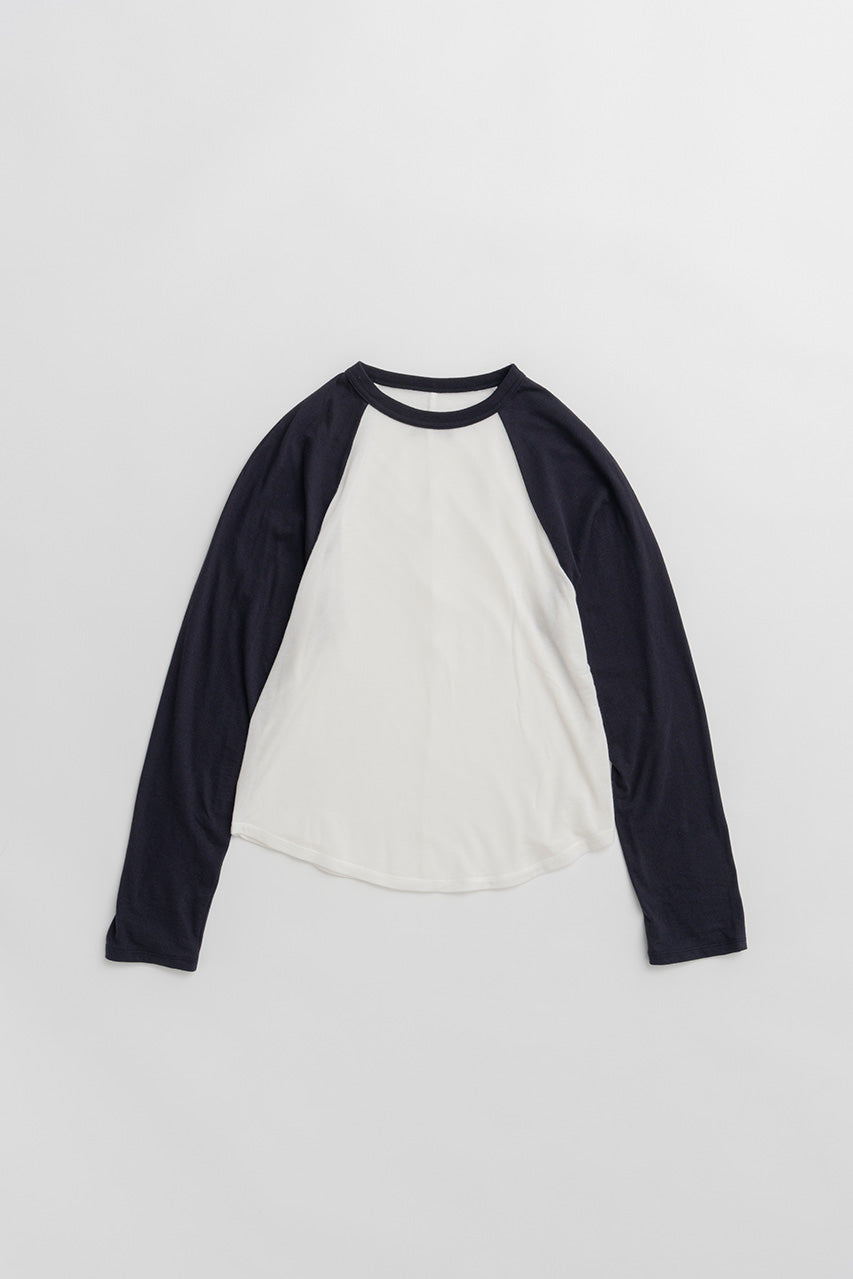 Cashmere Silk Raglan Long Sleeve T-Shirt - 2026AUTUMN