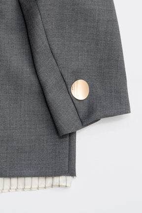 V-neck Narrow Jacket Pullover - 2025 AUTUMN