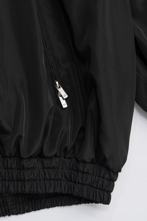 Volume Gathered Trucker Blouson