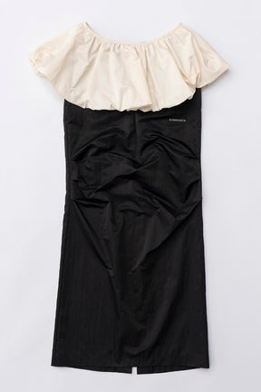 Peplum Maxi Skirt