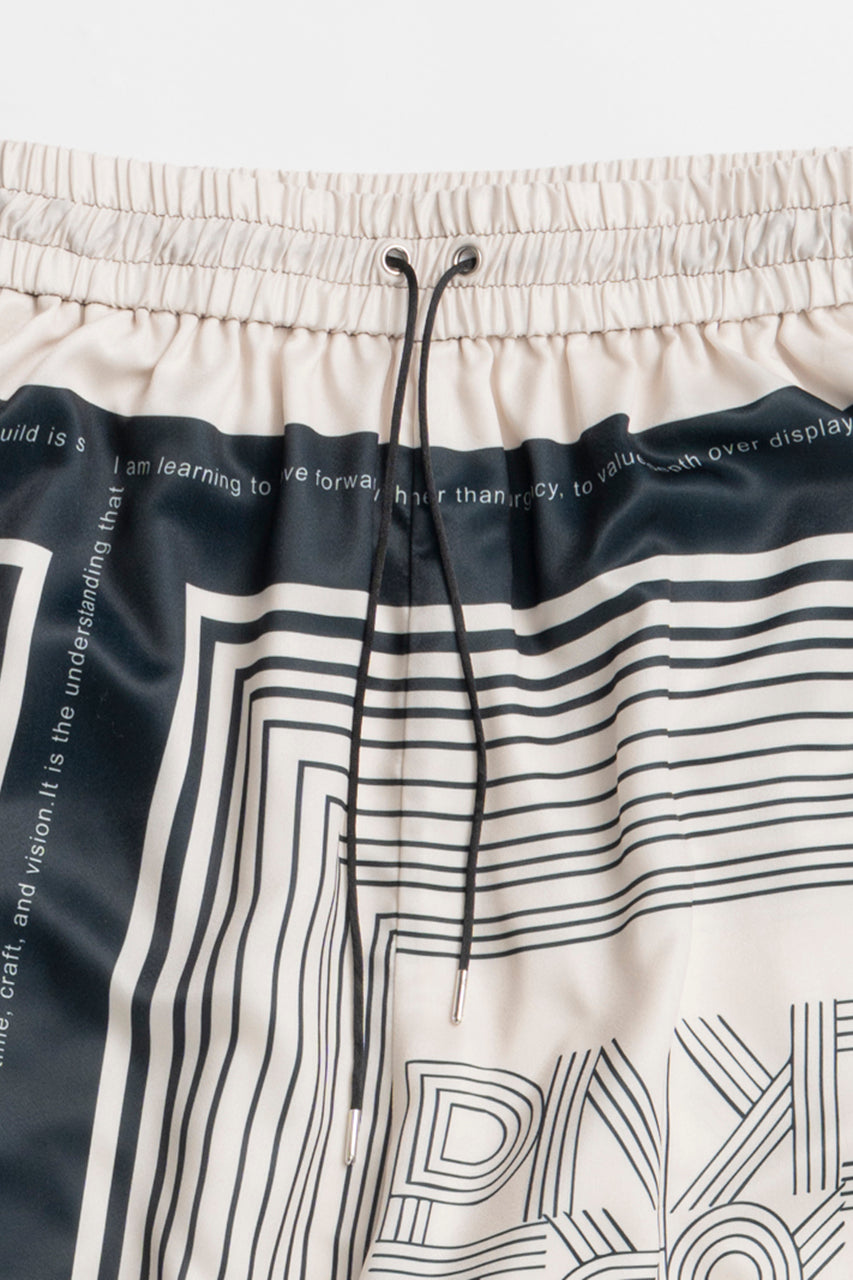 Scarf Print Pants - PRE ORDER