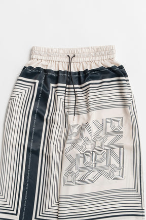 Scarf Print Pants - PRE ORDER