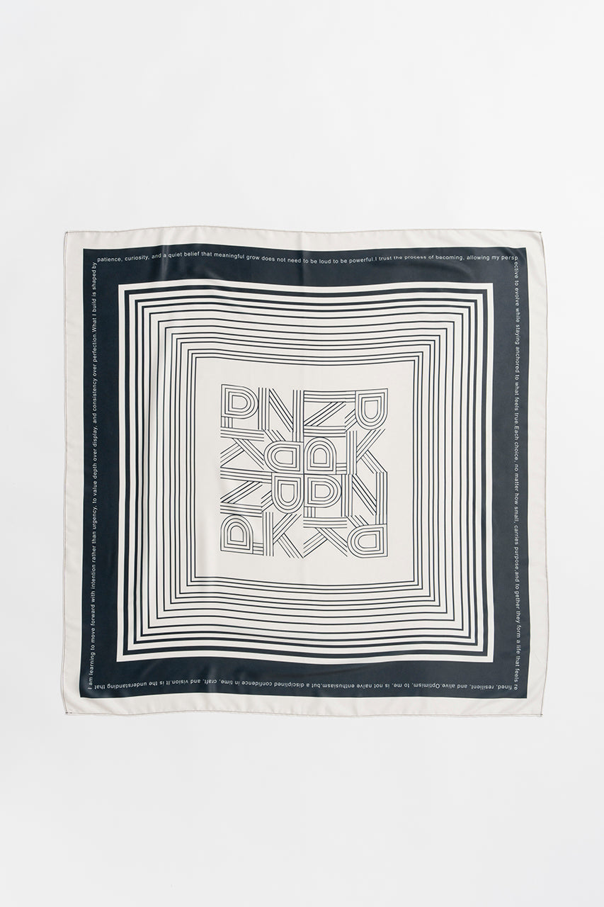 Graphical Print Scarf - 26SUMMER