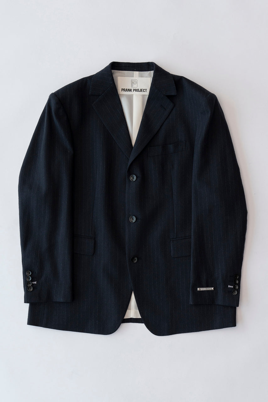 [SALE] Furano Stripe Single Breasted Jacket