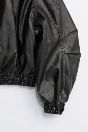 Flight Leather Bomber Jacket - 2025 AUTUMN