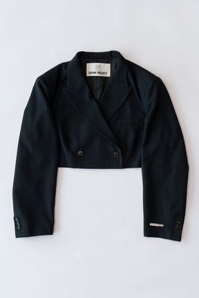 【SALE】Tech Tweed Cropped Short Jacket