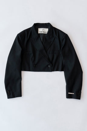 [SALE] Tech Wool Cropped Short Jacket