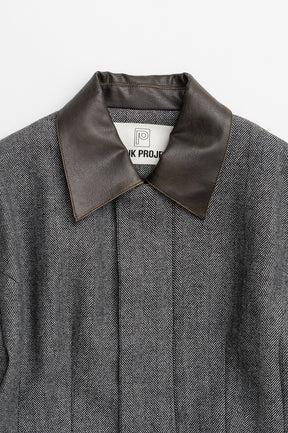 Wool Hourglass Barn Jacket - 2026AUTUMN