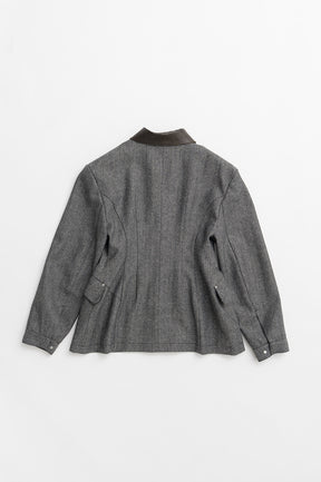 Wool Hourglass Barn Jacket - 2026AUTUMN