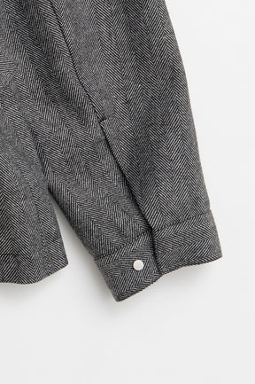Wool Hourglass Barn Jacket - 2026AUTUMN