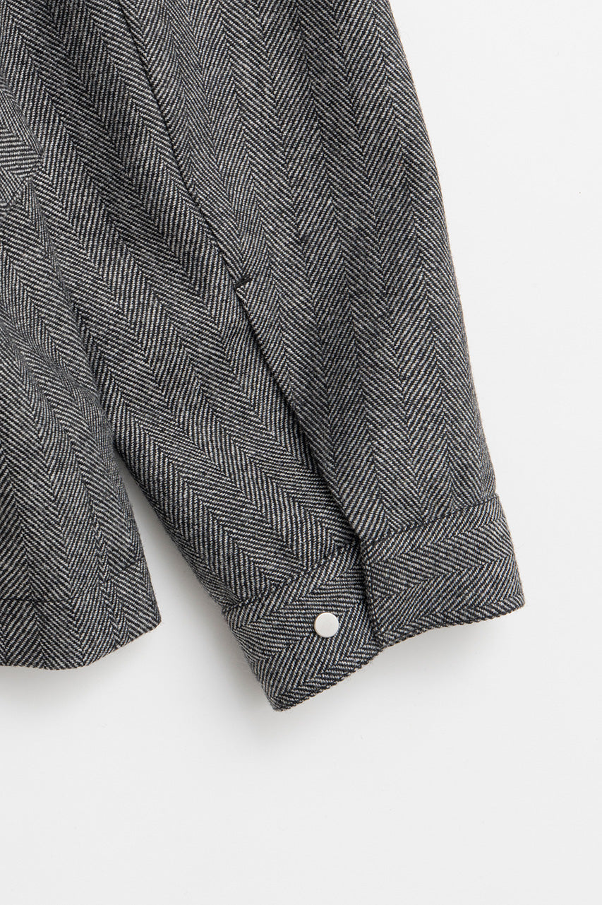 Wool Hourglass Barn Jacket - 2026AUTUMN