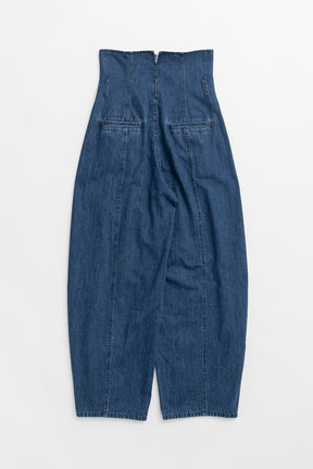 Tuck Cocoon Denim Pants - 2026AUTUMN