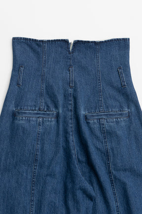 Tuck Cocoon Denim Pants - 2026AUTUMN