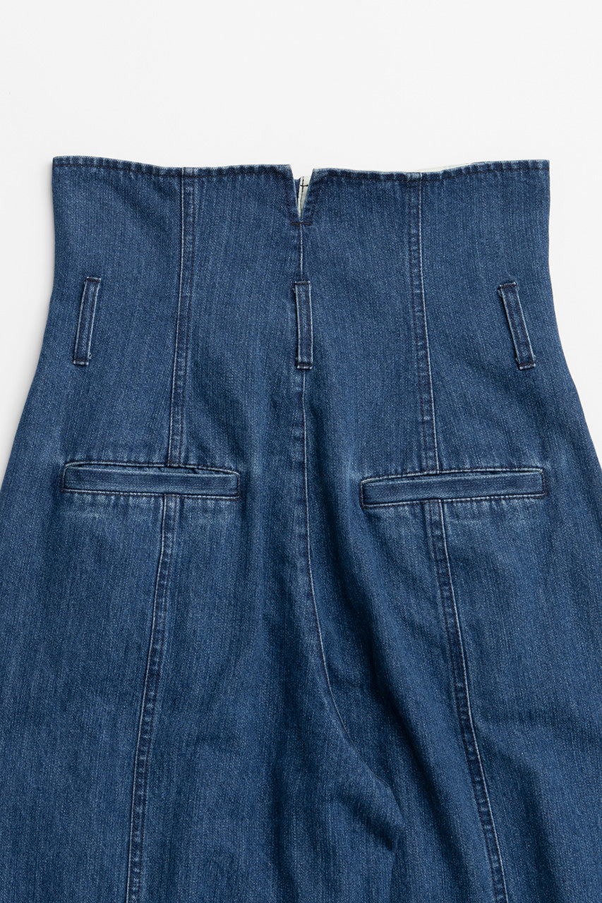 Tuck Cocoon Denim Pants - 2026AUTUMN