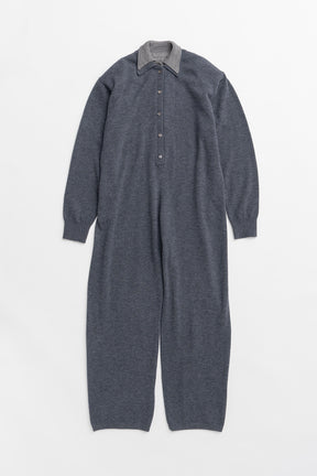 Knit Polo Jumpsuit - 2026AUTUMN