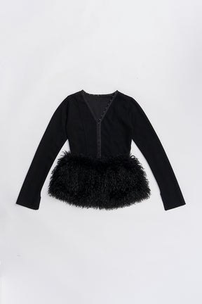 Far Hem Hook Eye Top - 2025 WINTER
