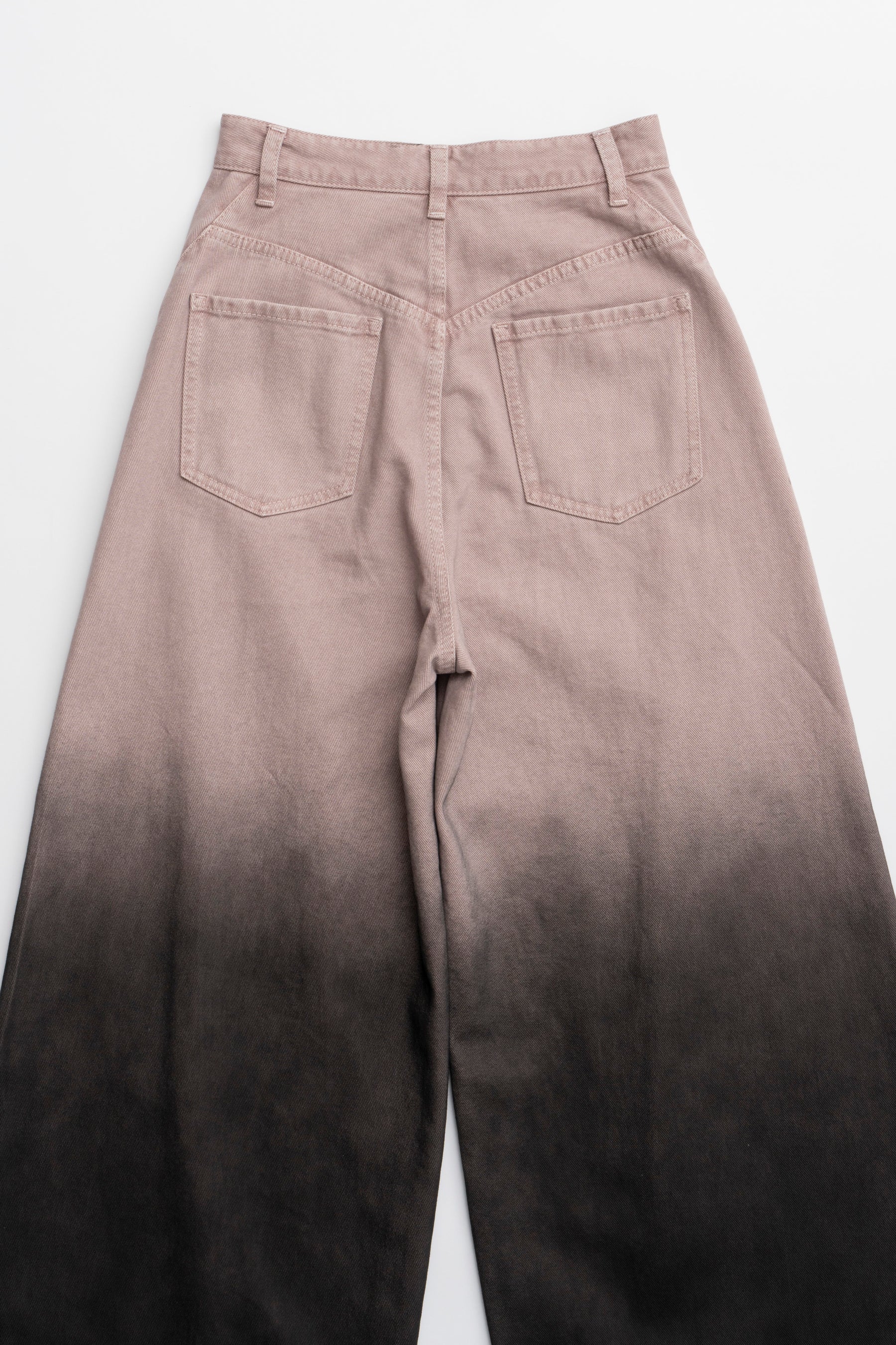 【25 SPRING PRE ORDER】Gradient Wide Denim Pants