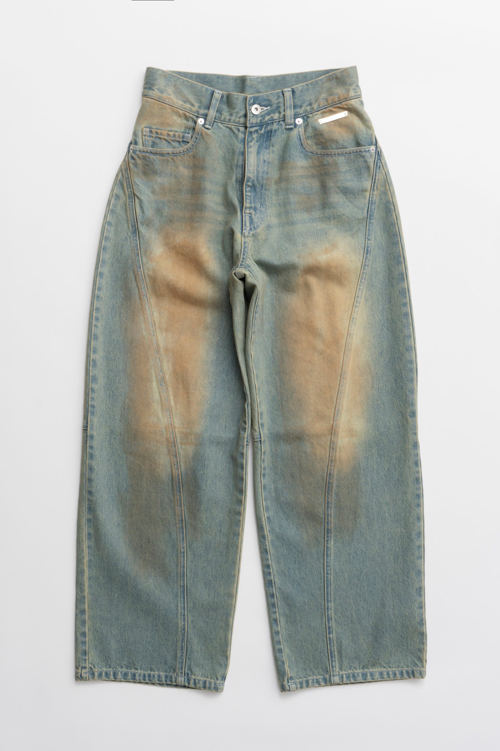 【25 SPRING PRE ORDER】Curve Line Denim