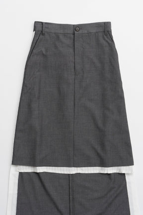 【25 SPRING PRE ORDER】Midi Train Skirt