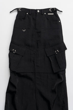 【25 SPRING PRE ORDER】Cargo Pocket Maxi Skirt