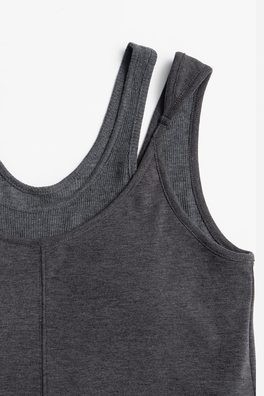 Double Neck Cup-In Cami Dress - 26SUMMER