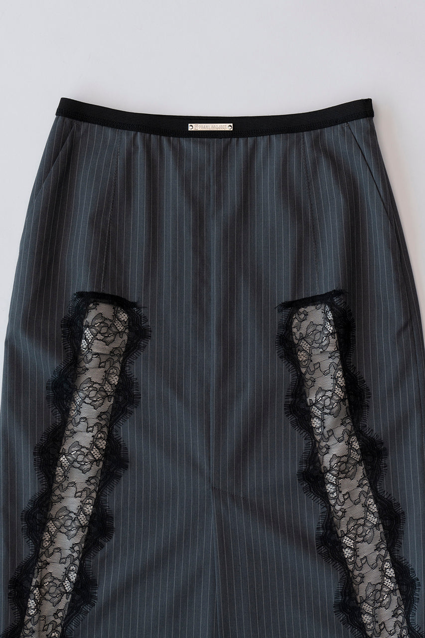 【SALE】Striped Lace Skirt