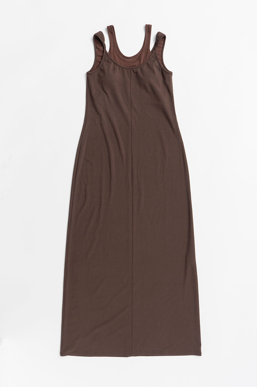 Double Neck Cup-In Cami Dress - 26SUMMER