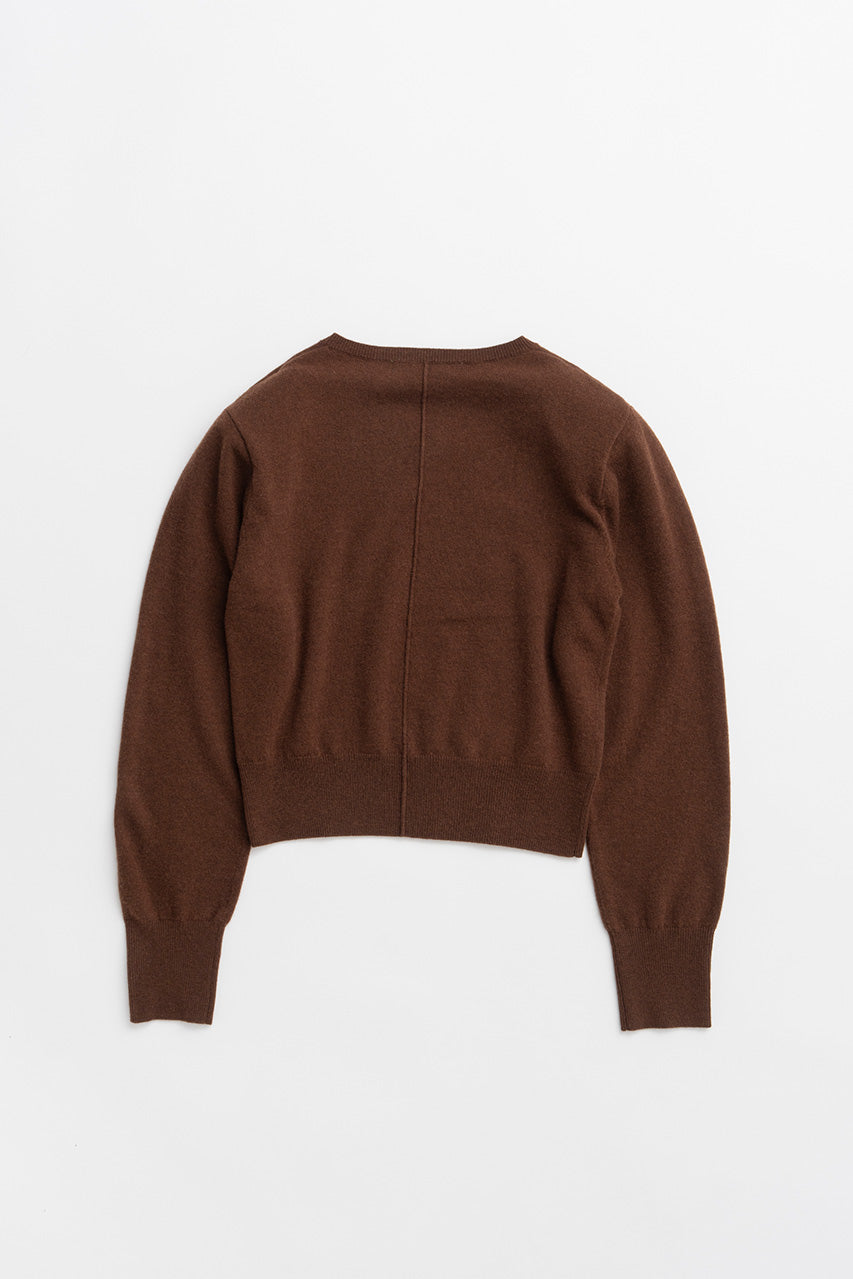 【AYUMI HAMAMOTO COLLABORATION】Merino Wool Shoulder Pad Knit - PRE ORDER