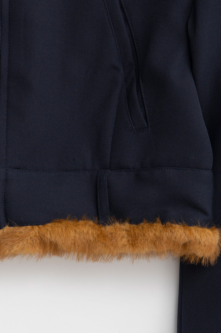 【AYUMI HAMAMOTO COLLABORATION】Fur Lining Blouson - PRE ORDER