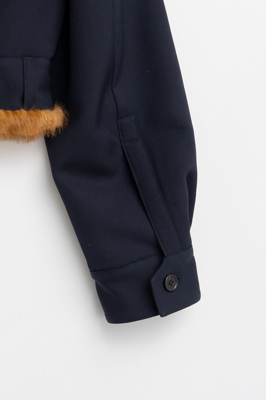 【AYUMI HAMAMOTO COLLABORATION】Fur Lining Blouson - PRE ORDER